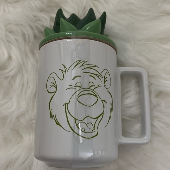 🆕 Disney’s Baloo Bare Necessities Mug with Lid From the Jungle Book Double Sided - Picture 4 of 6